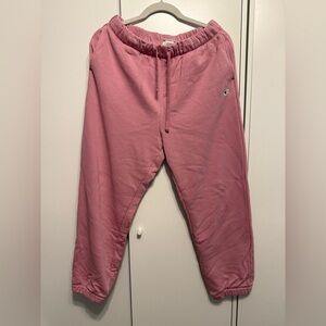 Champion Rose Pink Jogger Sweatpants